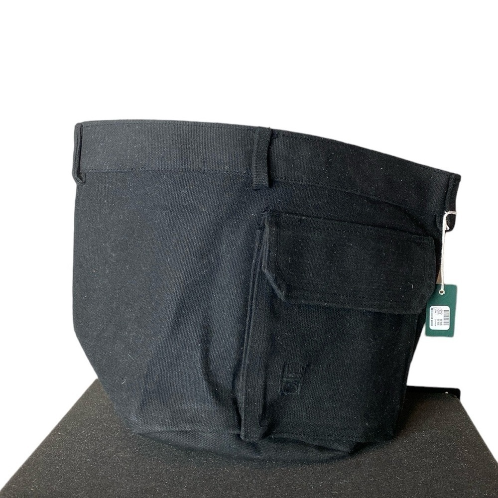 Urban Outfitters black canvas bucket